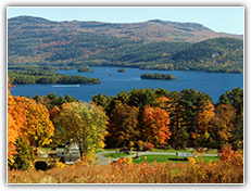 Scenic lake