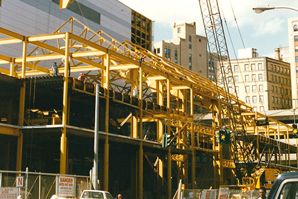 Front Entrance of the Times Union Center