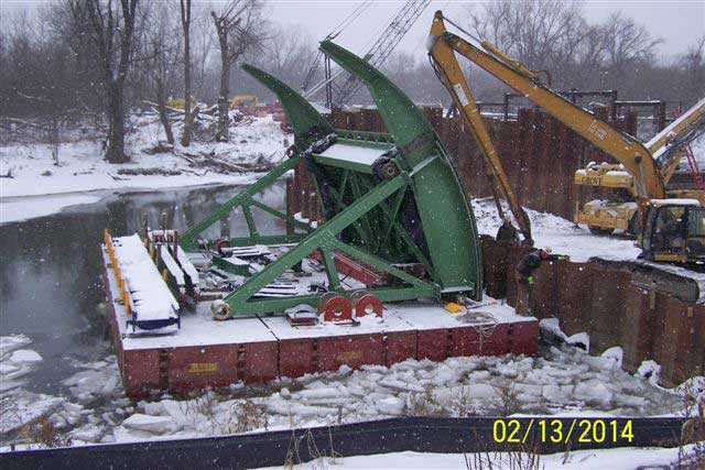 Utica Trainter Gate Dam